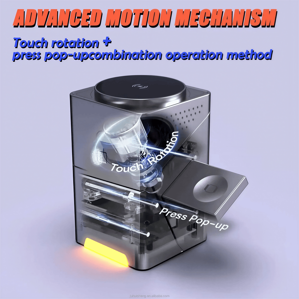 3-in-1 magnetic wireless charging station