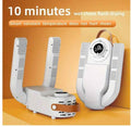 Electric Shoe Dryer Machine with PTC 48°C Heating & UV Sterilization | Portable Fast Drying Shoe Dryer for Home Adjustable Timer, 360° Air Circulation for Shoes, Boots & Sneakers (White)